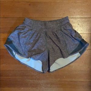 NWOT lululemon hotty hot shorts